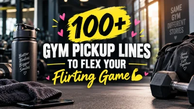 100+ gym pickup lines to flex your flirting game with weights, dumbbells, and a modern gym setting