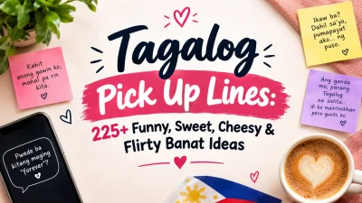 Tagalog pick up lines with funny, sweet, cheesy and flirty banat ideas